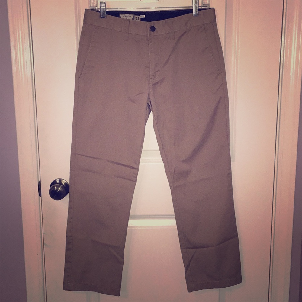 Guy's Volcom Khaki Pants